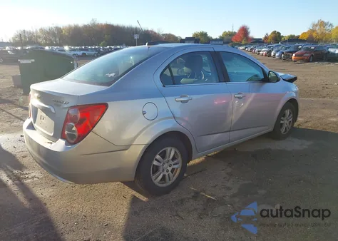 2015 Chevrolet Sonic Lt Auto from USA, damaged, VIN 1G1JC5SH9F4135127